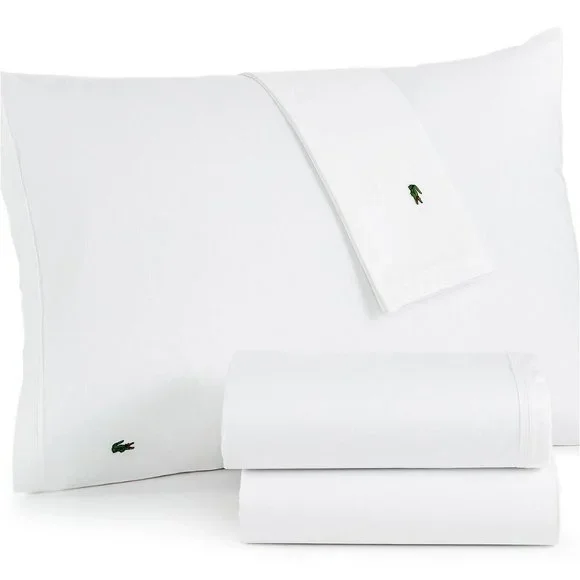 Lacoste Bedding Lacoste Home Lacoste Solid Cotton Percale